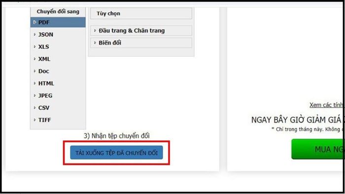 Hướng dẫn chuyển đổi từ file XML sang PDF bằng Coolutils - Bước 4