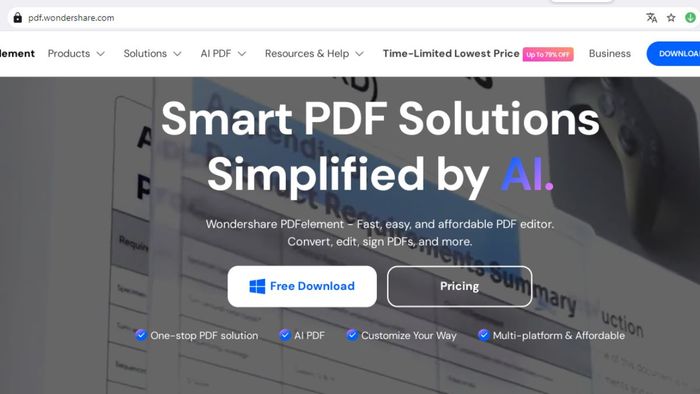Hướng dẫn chuyển file XML sang PDF bằng PDFelement – Bước 1