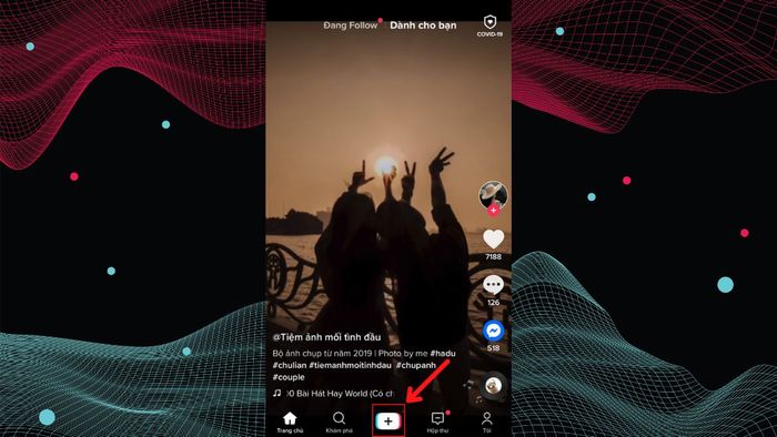 Cách tạo video TikTok từ một hình ảnh - Bước 1