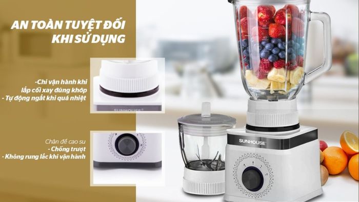 Máy xay sinh tố Sunhouse: Sức mạnh tinh túy cho nhà bếp của bạn