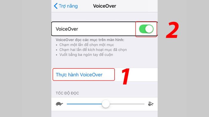 Hướng dẫn sử dụng VoiceOver hiệu quả - Bước 3