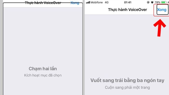 Hướng dẫn sử dụng VoiceOver hiệu quả - Bước 4