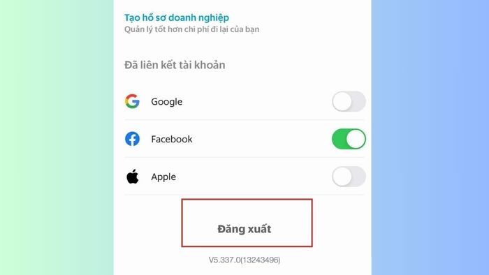 Hướng dẫn xóa tài khoản Grab tạm thời - Bước 3