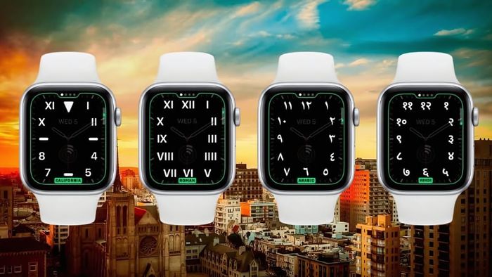 Hình nền đơn giản cho Apple Watch