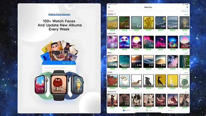 Ứng dụng Watch Face Albums cho Apple Watch