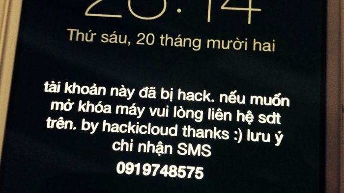 Dấu hiệu iPhone bị xâm nhập iCloud