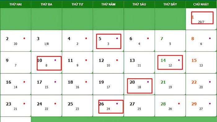 Những ngày không nên cắt tóc trong tháng 9