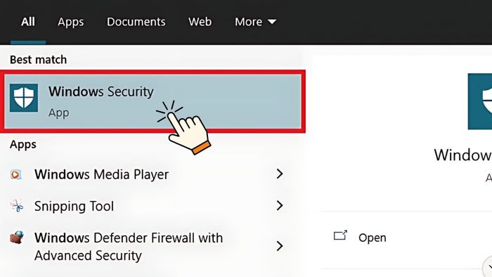 Cách sửa lỗi driver bằng Windows Defender - Bước 1