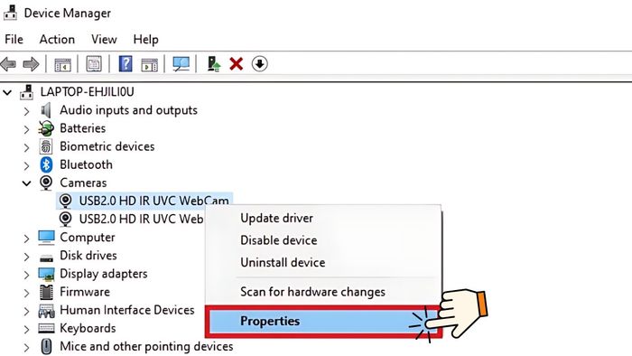 Cài đặt lại driver - Bước 1