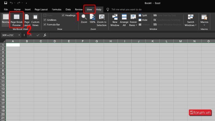 Cách kiểm tra liệu dữ liệu có vừa hết trang trong Excel không