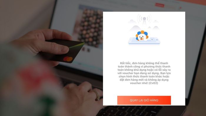 Lỗi CV02 Lazada là gì?