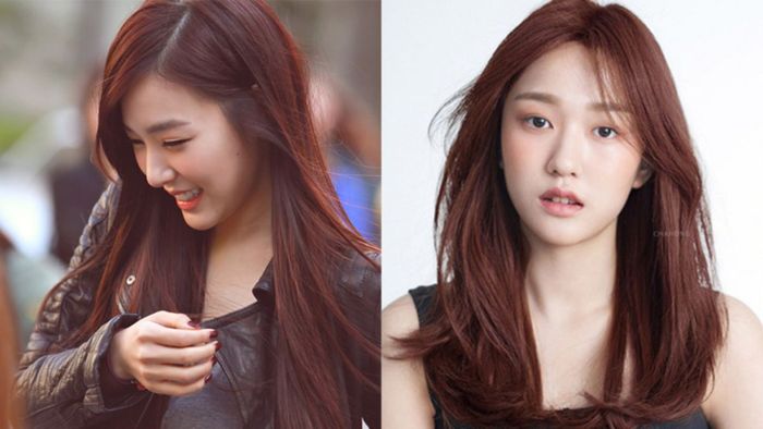 Tóc nâu đỏ hạt dẻ