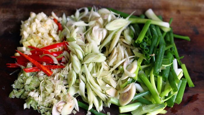 Chuẩn bị các nguyên liệu khác