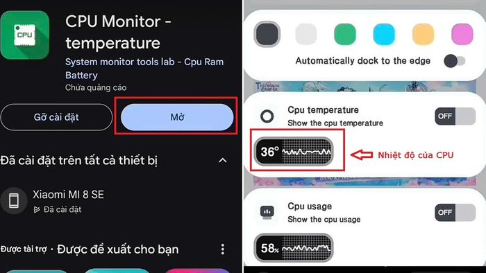 Hướng dẫn kiểm tra nhiệt độ CPU điện thoại trên hệ điều hành Android