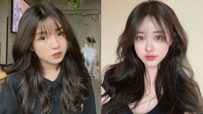 Tóc sóng lơi mái thưa