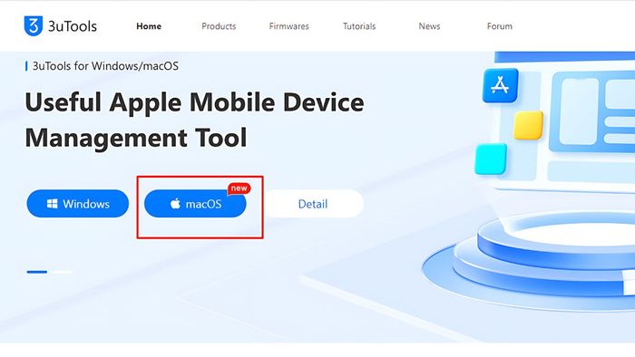 Hướng dẫn cài đặt 3uTools trên MacBook bước 1