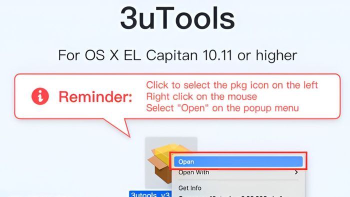 Hướng dẫn cài đặt 3uTools trên MacBook bước 2