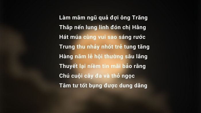 Thơ Tết Trung thu ngắn gọn và hay
