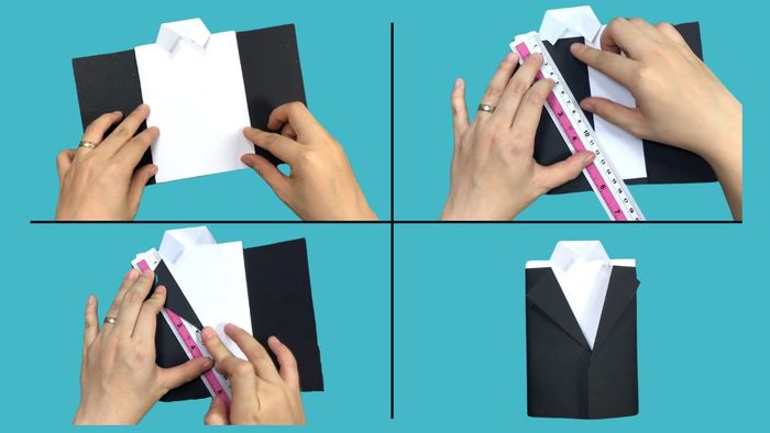Cách làm thiệp ngày của cha - Bước 3