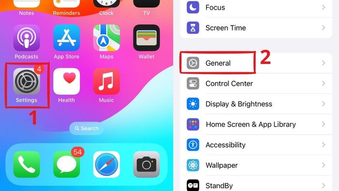 Cách đổi ngôn ngữ Messenger sang Tiếng Việt trên iPhone - Bước 1
