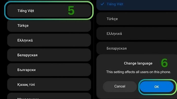 Hướng dẫn đổi ngôn ngữ Messenger sang Tiếng Việt trên Android