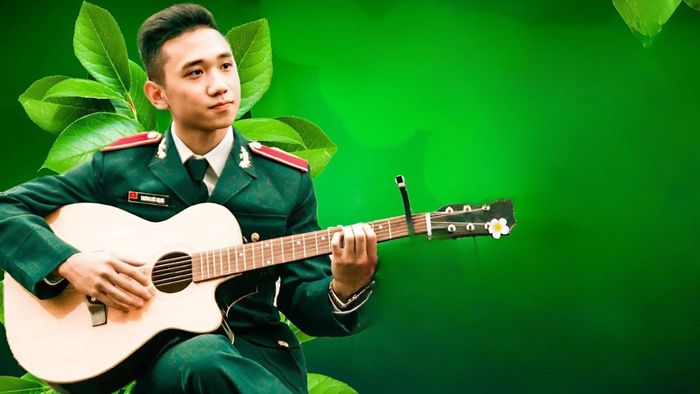 Bài thơ về chú bộ đội với cây đàn và đồng đội