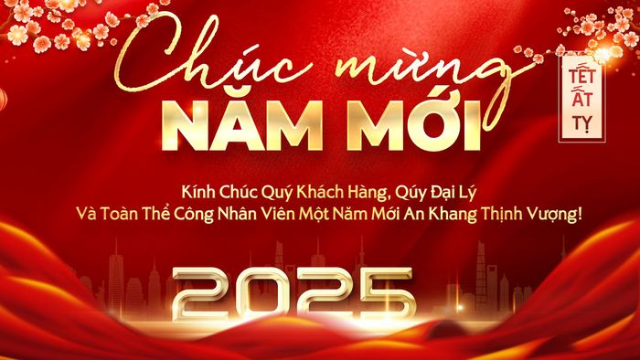 Mẫu banner Tết với những lời chúc ý nghĩa và độc đáo