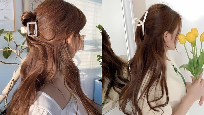 Mái tóc nâu đen cafe mang lại vẻ ấm áp và trẻ trung, lý tưởng cho những ai yêu thích sự nhẹ nhàng nhưng đầy cuốn hút.
