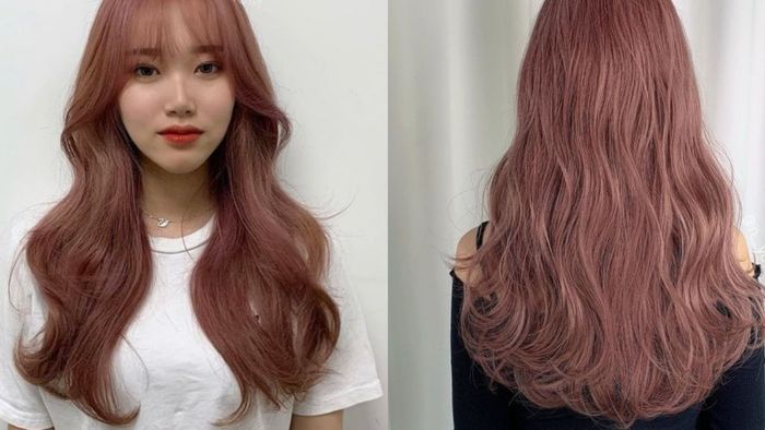 Nhuộm tóc nâu hồng berry mang đến vẻ cá tính độc đáo