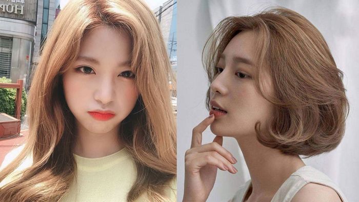 Màu tóc nâu sáng luôn là lựa chọn yêu thích của nhiều người