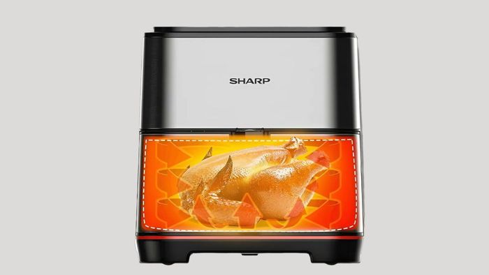 Nồi chiên không dầu Sharp xuất xứ từ đâu? Nồi chiên SHARP KF-AF50EV-ST 5L