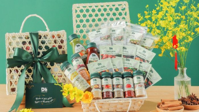 Giỏ quà Tết độc đáo và hiện đại, một món quà lý tưởng cho gia đình