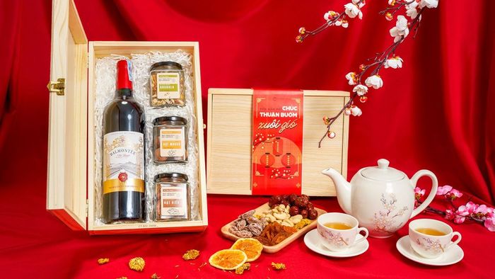 Giỏ quà Tết độc đáo, ý nghĩa dành tặng sếp