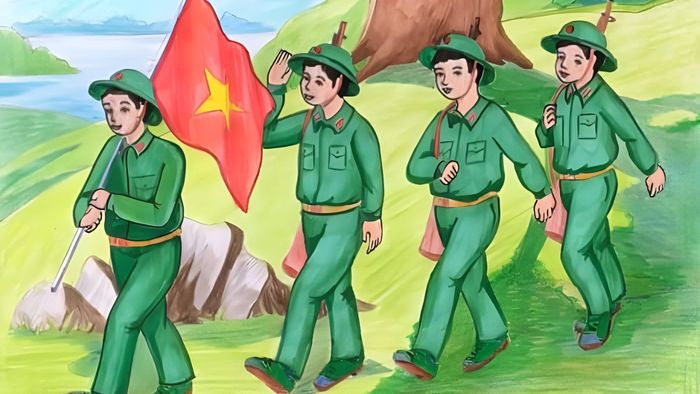 Bài văn miêu tả chú bộ đội ngắn gọn của em học sinh lớp 3