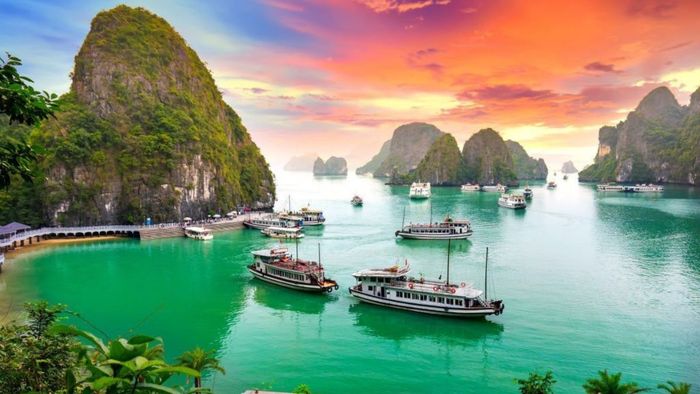 Ảnh Quảng Ninh dịu dàng, nhẹ nhàng.