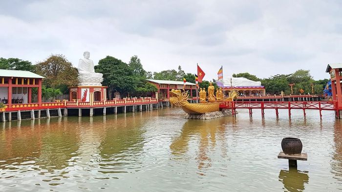 Hình ảnh Sóc Trăng thơ mộng, đầy vẻ đẹp tựa tranh vẽ.