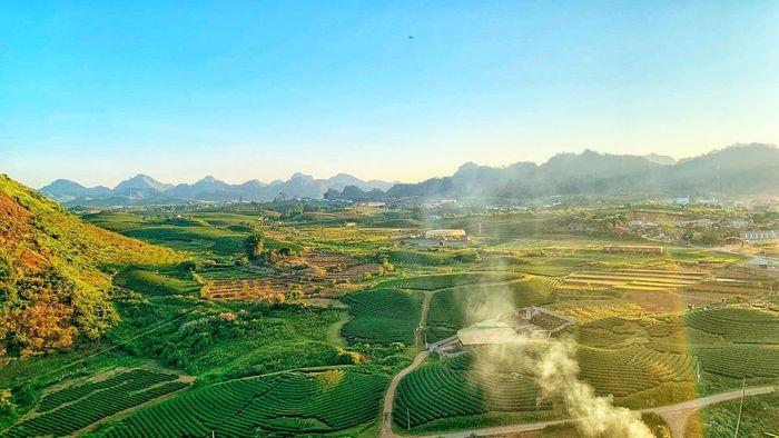 Ảnh đẹp Sơn La với vẻ bình yên đến lạ.