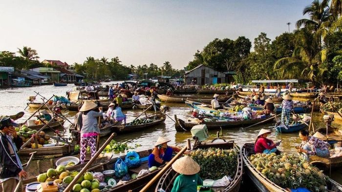 Những bức ảnh rực rỡ về Tiền Giang mang đậm màu sắc của sự sống và cảnh vật tươi đẹp quanh năm.