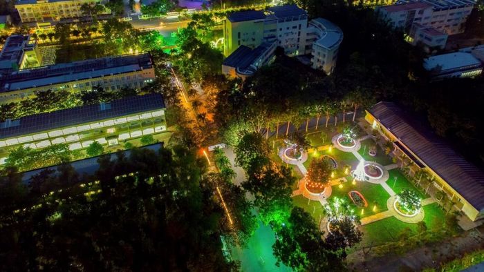 Ảnh đẹp Trà Vinh thể hiện vẻ trong sáng, thuần khiết, với không gian mở rộng và màu sắc tự nhiên mát mẻ, nhẹ nhàng.