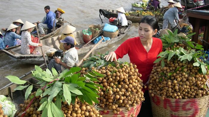Ảnh đẹp Cần Thơ - nụ cười rạng rỡ bên bến sông