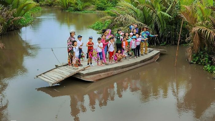 Hình ảnh đẹp về Hậu Giang thể hiện nét mộc mạc và giản dị của người dân.