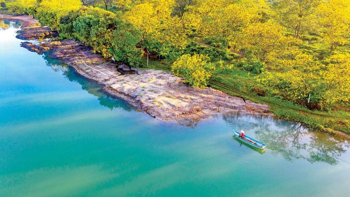 Ảnh đẹp Long An trong trẻo và tự nhiên.
