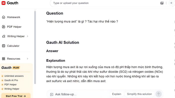 AI hỗ trợ giải bài tập hiệu quả và nhanh chóng.