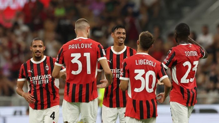 Hình nền AC Milan thể hiện sức mạnh đầy ấn tượng