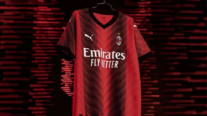 Hình nền AC Milan hài hòa và cân đối