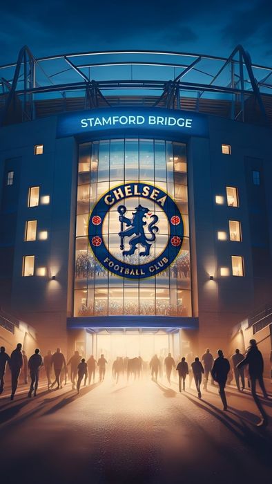 Hình nền Chelsea đậm nét, sắc sảo và nổi bật.