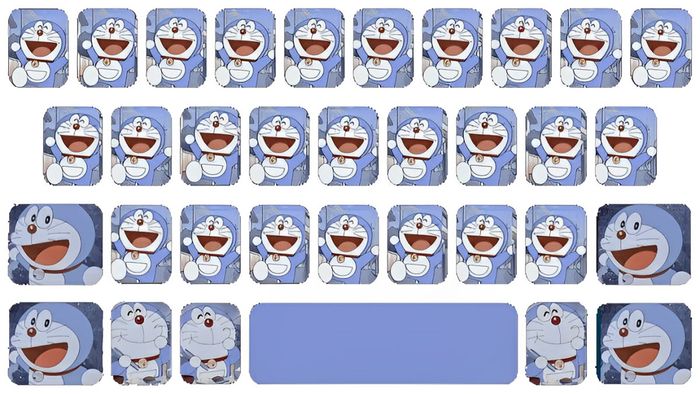 Hình nền bàn phím cute với hình ảnh sắc nét, rõ ràng