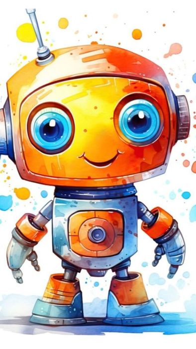 Hình nền robot công nghệ cao và hiện đại