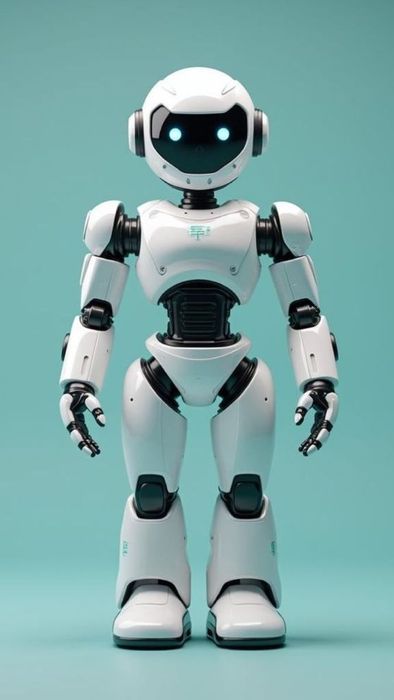 Hình nền robot với thiết kế tinh tế