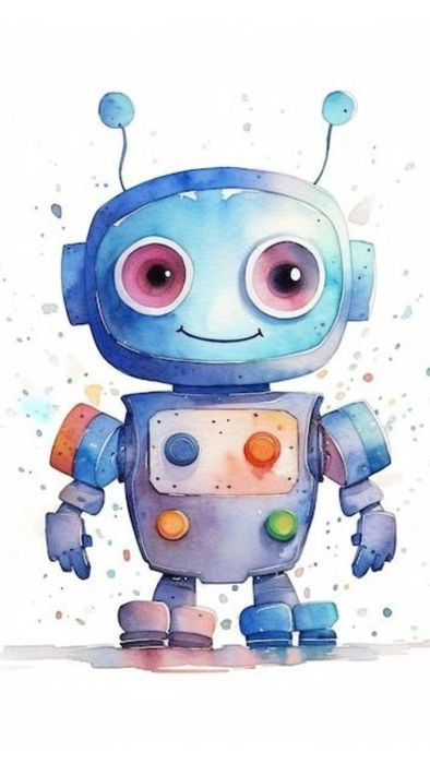 Hình nền robot mạnh mẽ và đầy ấn tượng